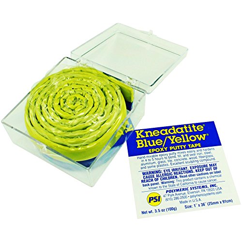 Product Cover Epoxy Putty Tape, 36 Inches- Blue Yellow with Green Stuff