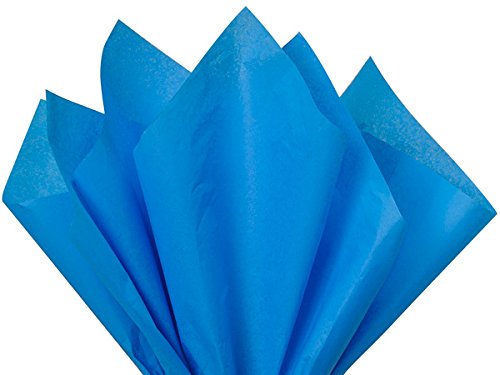 Product Cover Brilliant Blue Tissue Paper 15 Inch X 20 Inch - 100 Sheet Pack