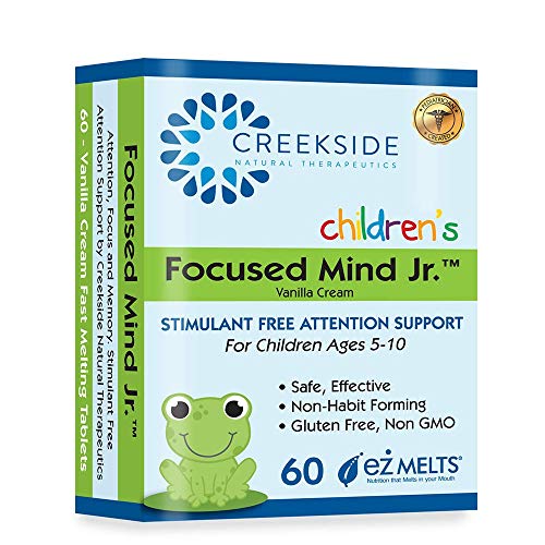 Product Cover Focused Mind Jr. Focus and Memory Support for Children - EZ Melts with Inositol