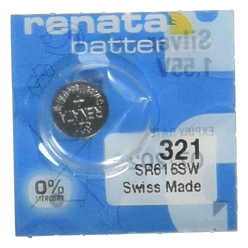 Product Cover 2 Pcs 321 Renata Silver Oxide 0% Mercury Electronic Batteries SR616SW