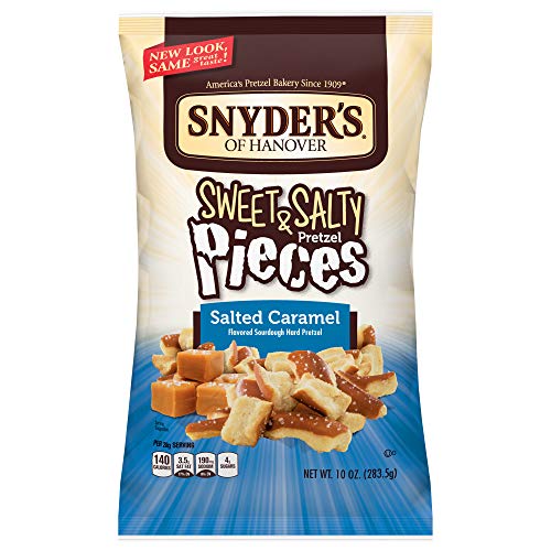 Product Cover Snyder's SWEET & SALTY PRETZEL PIECES Salted Caramel 10oz. (Pack of 8)