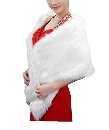 Product Cover APTRO Women's Faux Fur Shawl and Wraps for Evening Dresses