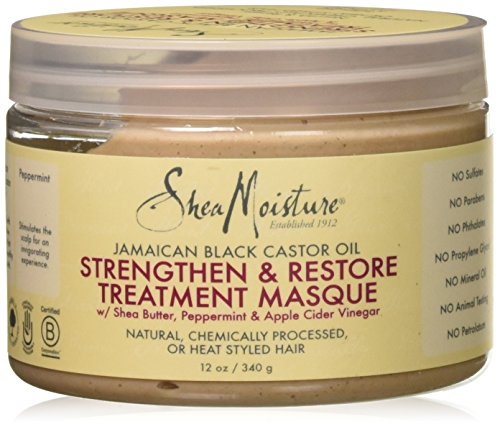 Product Cover SheaMoisture Jamaican Black Castor Oil Strengthen and Restore Treatment Masque (12 Oz)
