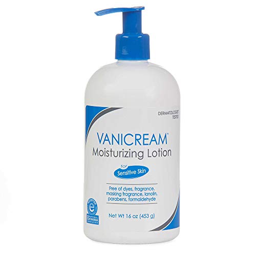 Product Cover Vanicream Moisturizing Lotion, Pump, 16 Ounce (Pack of 2)