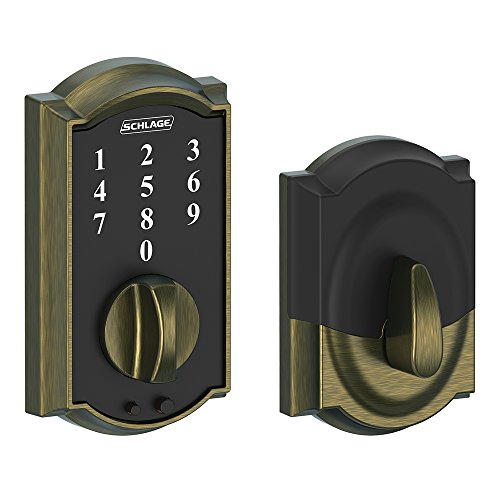 Product Cover Schlage Touch Camelot Deadbolt (Antique Brass) BE375 CAM 609
