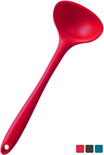 Product Cover StarPack Basics Silicone Ladle Spoon, High Heat Resistant to 480°F, Hygienic One Piece Design Cooking Utensil for Serving Soup & more