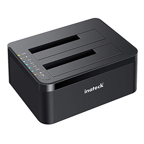 Product Cover Inateck FD2002 USB 3.0 to SATA Dual-Bay USB 3.0 Hard Drive Docking Station with Offline Clone Function for 2.5