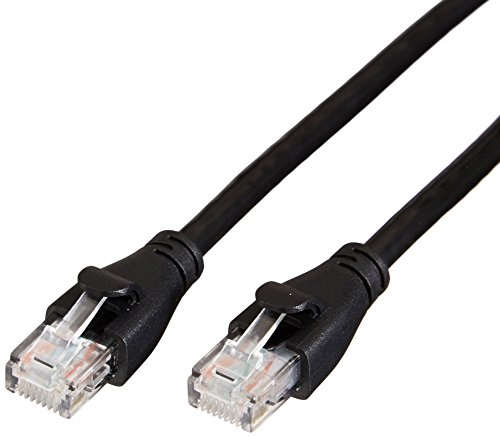 Product Cover AmazonBasics RJ45 Cat-6 Ethernet Patch/LAN  Cable -5Feet (1.5Meters),Black