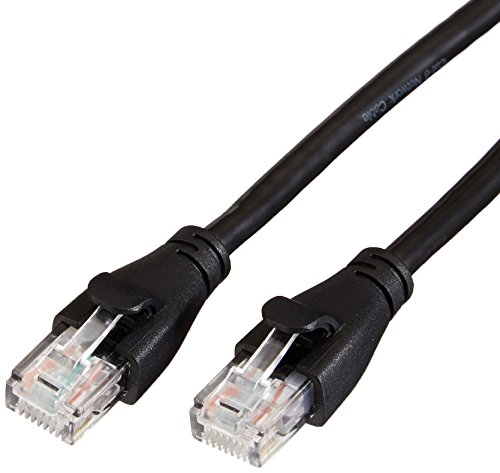 Product Cover AmazonBasics RJ45 Cat-6 Ethernet Patch/LAN Cable -14Feet (4.26 Meters),Black