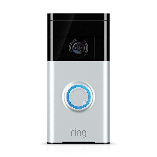 Product Cover Ring Video Doorbell with HD Video, Motion Activated Alerts, Easy Installation - Satin Nickel