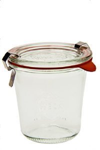 Product Cover Weck 900 Tall Mold Jar - 1/5 Liter, Set of 6