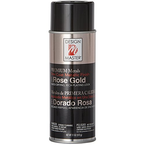 Product Cover Design Master DM241 Premium Metallic Spray Paint, 11-Ounce, Rose Gold