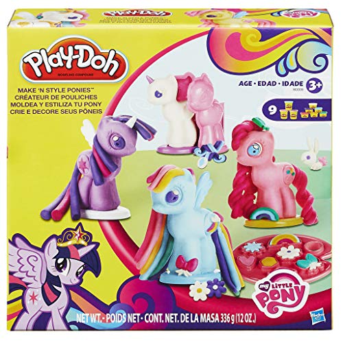 Product Cover Play-Doh My Little Pony Make 'N Style Ponies Playset