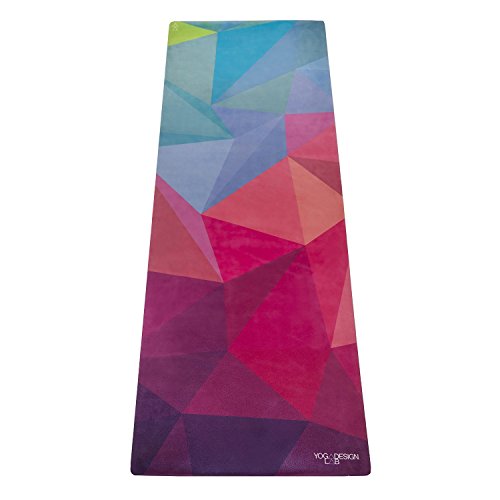 Product Cover YOGA DESIGN LAB | The Combo Yoga MAT | 2-in-1 Mat+Towel | Eco Luxury | Ideal for Hot Yoga, Power, Bikram, Ashtanga, Sweat | Studio Quality | Includes Carrying Strap!
