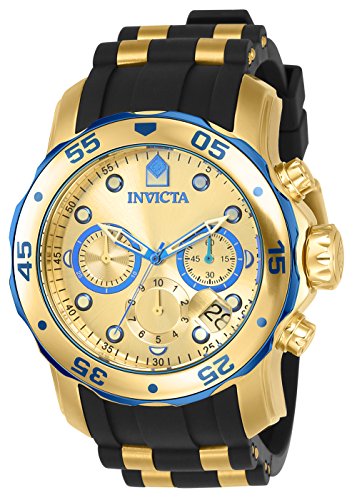 Product Cover Invicta Men's 17887 Pro Diver Blue-Accented and 18k Gold Ion-Plated Stainless Steel Watch