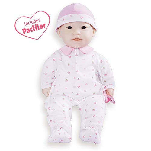 Product Cover JC Toys, La Baby 16-inch Asian Washable Soft Baby Doll with Baby Doll Accessories - for Children 12 Months and Older, Designed by Berenguer