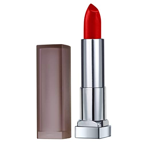 Product Cover Maybelline New York Color Sensational Red Lipstick Matte Lipstick, Siren in Scarlet, 0.15 Ounce, 1 Count