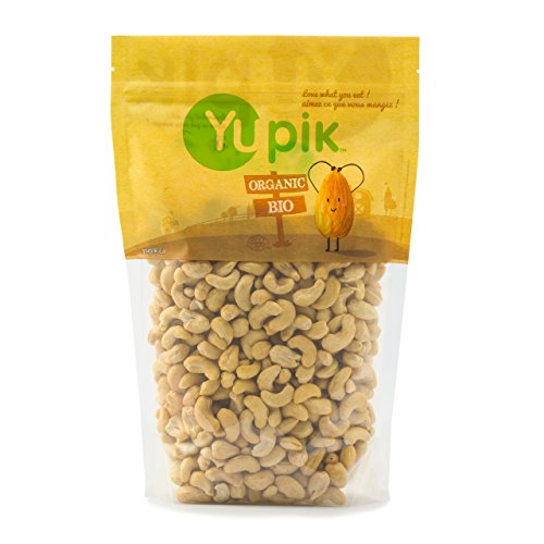 Product Cover Yupik Organic Raw Cashews, 1Kg
