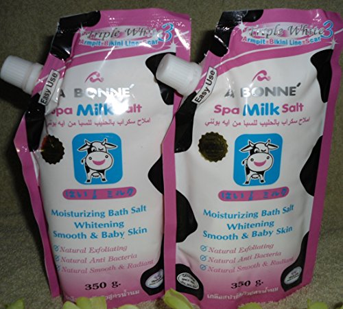 Product Cover 2 Packs of A Bonne Spa Milk Salt - Moisturizing Bath Salt - 350g/12.4oz by BSCSHOP