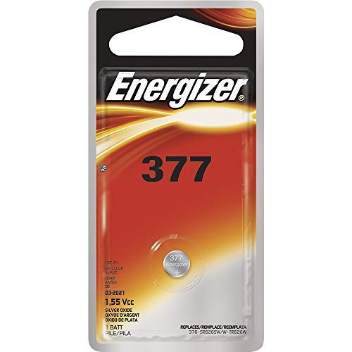 Product Cover Energizer 377 1.55 Vcc Silver Oxide Battery (Value Pack of 25)