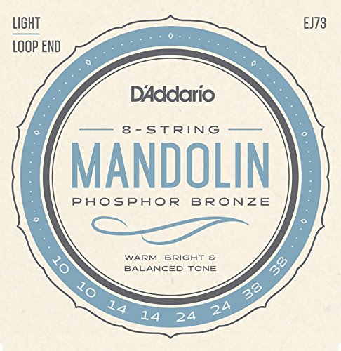 Product Cover D'Addario EJ73 Phosphor Bronze Mandolin Strings, Light, 10-38