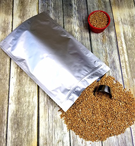 Product Cover Stand Up Pouch 5 Mil 1-Gallon Gusseted Ziplock Zip Seal Mylar Bag for Long Term Food Storage (20) 10'x16
