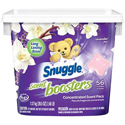Product Cover Snuggle Laundry Scent Boosters Concentrated Scent Pacs, Lavender Joy, Tub, 56 Count