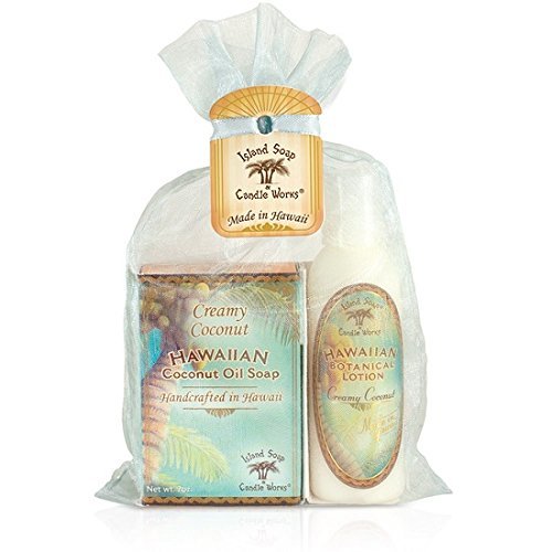 Product Cover Hawaiian Botanical Creamy Coconut Organza Gift Bag by Island Soap & Candle Works