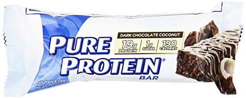 Product Cover Pure Protein Nutrition Bar, Dark Chocolate Coconut, 1.76 Ounce (6 Count)