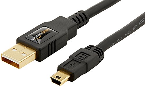 Product Cover AmazonBasics USB 2.0 Cable - A-Male to Mini-B Cord - 6 Feet (1.8 Meters)