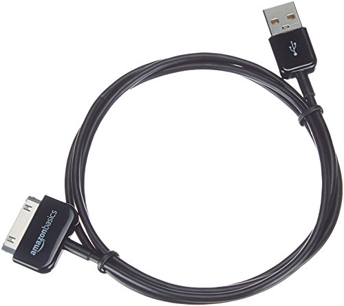 Product Cover AmazonBasics Apple Certified 30-Pin to USB Cable for Apple iPhone 4, iPod, and iPad 3rd Generation - 3.2 Feet (1.0 Meter),Black