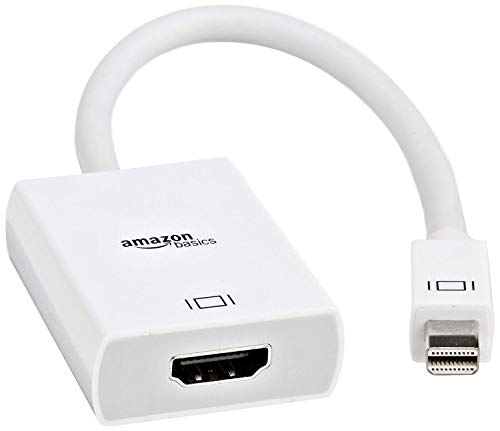 Product Cover AmazonBasics Mini DisplayPort (Thunderbolt) to HDMI Adapter - White