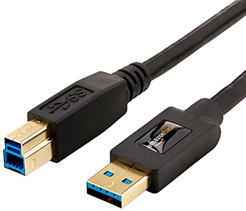 Product Cover AmazonBasics USB 3.0 Cable - A-Male to B-Male Adapter Cord - 3 Feet (0.9 Meters)