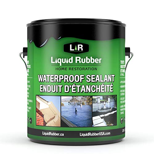 Product Cover Liquid Rubber Waterproof Sealant, Black, 1 Gallon