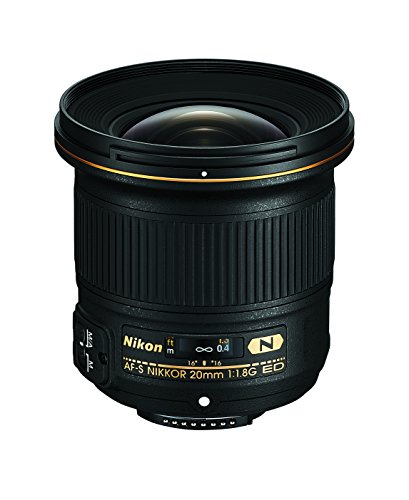Product Cover Nikon AF-S FX NIKKOR 20mm f/1.8G ED Fixed Lens with Auto Focus for Nikon DSLR Cameras