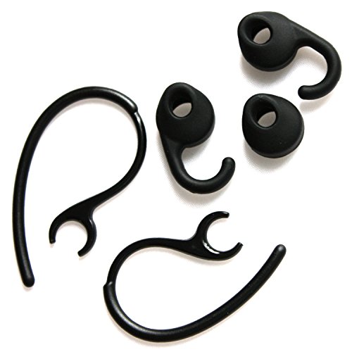 Product Cover New 3pcs Gel Ear bud earbuds tip + 2pcs ear hook loop earhooks For Jabra EASYCALL EASYGO CLEAR USA Cell Phones Parts