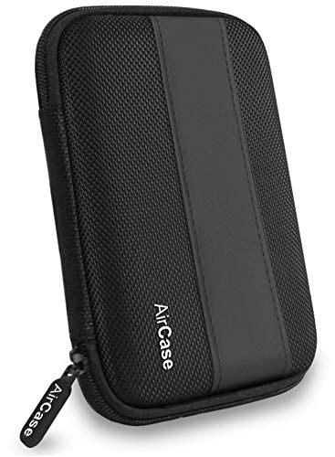 Product Cover AirCase External Hard Drive Case for 2.5-Inch Hard Drive (Black)