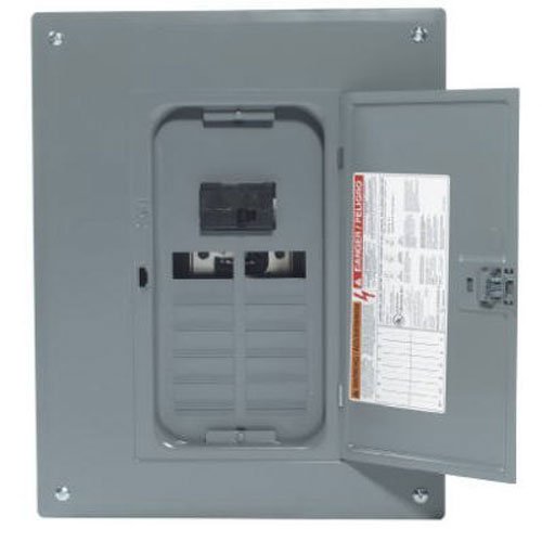 Product Cover Square D by Schneider Electric HOM1224M100PC 100 Amp 12-Space 24-Circuit Indoor Main Breaker Load Center