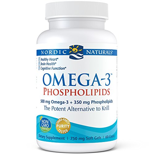 Product Cover Nordic Naturals - Omega-3 Phospholipids, The Potent Alternative to Krill, 60 Soft Gels