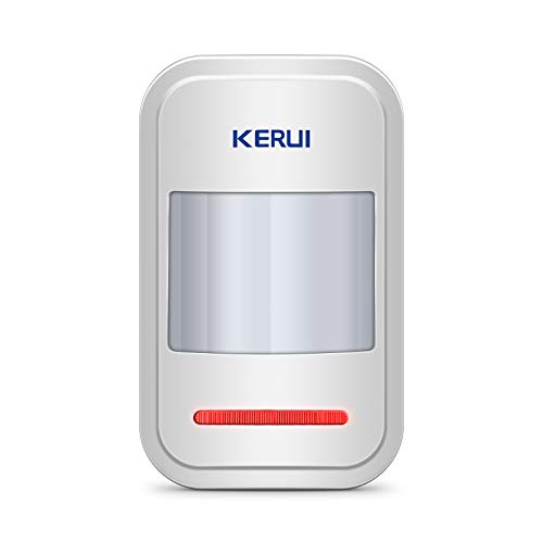 Product Cover KERUI 433MHz Safety Driveway Patrol Infrared Wireless Intelligent PIR Motion Detector For GSM PSTN Home Security Alert Alarm System be notified of your surroundings
