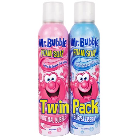 Product Cover Mr. Bubble Foam Soap, Twin Pack, Rotating Scents, 8 oz Each