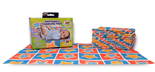 Product Cover Mighty Clean Baby Disposable Changing Pad - 20 ct