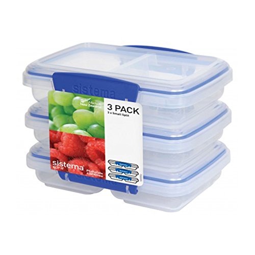 Product Cover Sistema Klip It Multi-Use Food Storage Container Set, Set of 3