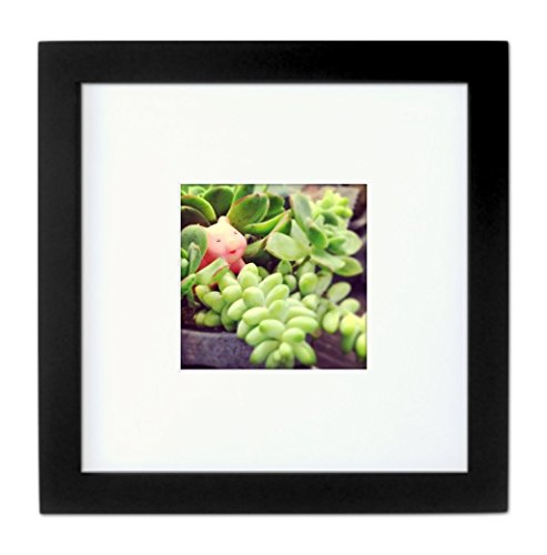 Product Cover Tiny Mighty Frames - Wood, Square, Instagram, Photo Frame, 4x4 (Mat), 8x8 (1, Black)