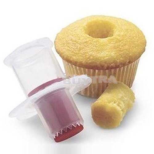 Product Cover Buytra Cupcake Plunger Cutter Pastry Corer Decorating Divider Cake Filler