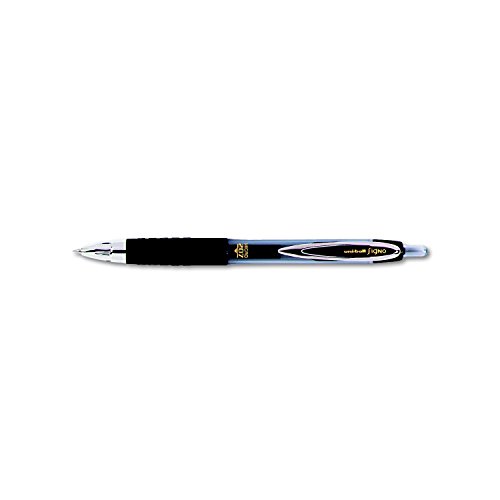 Product Cover uni-ball 61255 Signo Gel 207 Roller Ball Retractable Gel Pen Black Ink Micro Fine Dozen