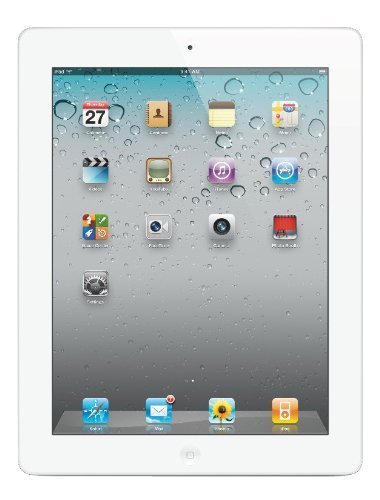 Product Cover Apple iPad 2 MC979LL/A 2nd Generation Tablet (16GB, Wifi, White) (Renewed)