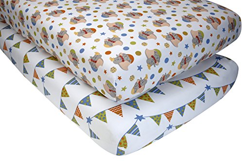 Product Cover Disney Dumbo 2 Piece Crib Sheet Set