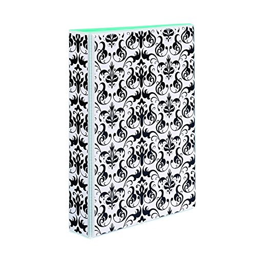Product Cover Avery 5-1/2 x 8-1/2 Inches Mini Durable Style Binder with 1-Inch Round Rings, Chandelier Damask (18445)