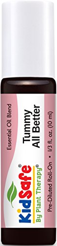 Product Cover Plant Therapy KidSafe Tummy All Better Synergy Pre-Diluted Roll-On Essential Oil 10 mL (1/3 oz) 100% Pure, Therapeutic Grade